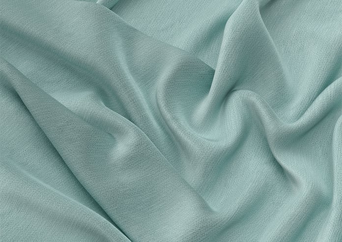 Lucerne Faux Silk, Frosted Blue - Twist&Fit Roman Blind - Image 4